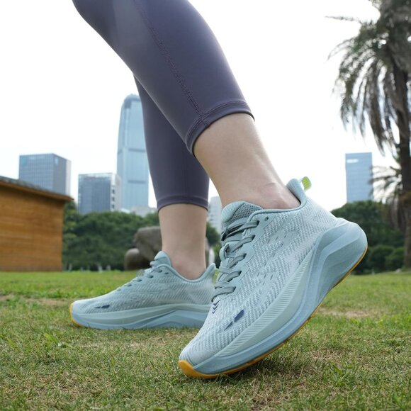 Hawkwell Women's Blue Cloud Zero Breathable Cushion Active Walking Sneakers - Picture 2 of 6